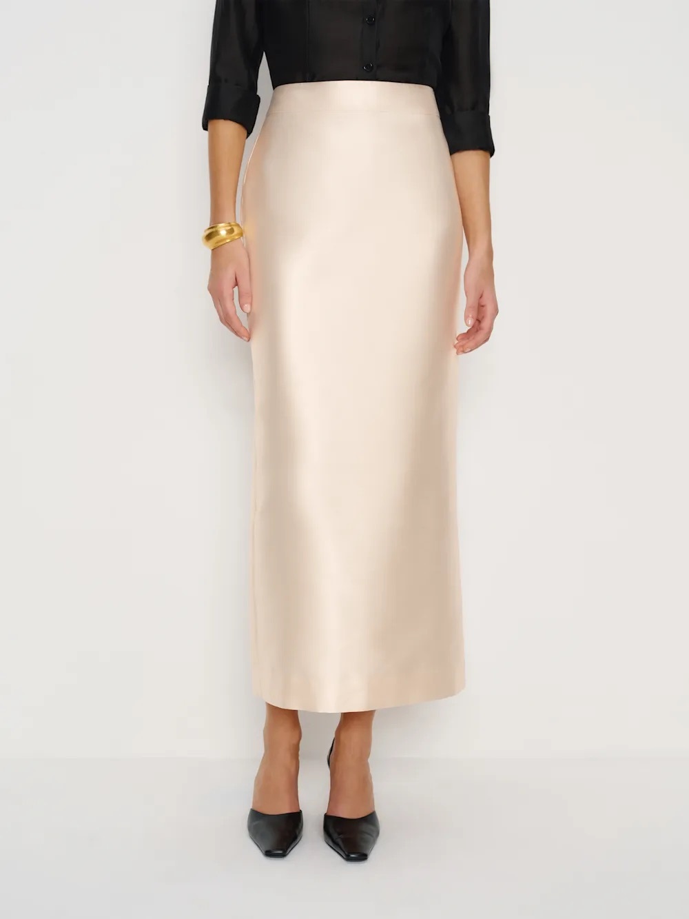 Reformation Lydia Skirt in Ivory - Size 0